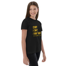 Load image into Gallery viewer, T-Shirt - Sorry I Can&#39;t, I Have Karate (Youth)*
